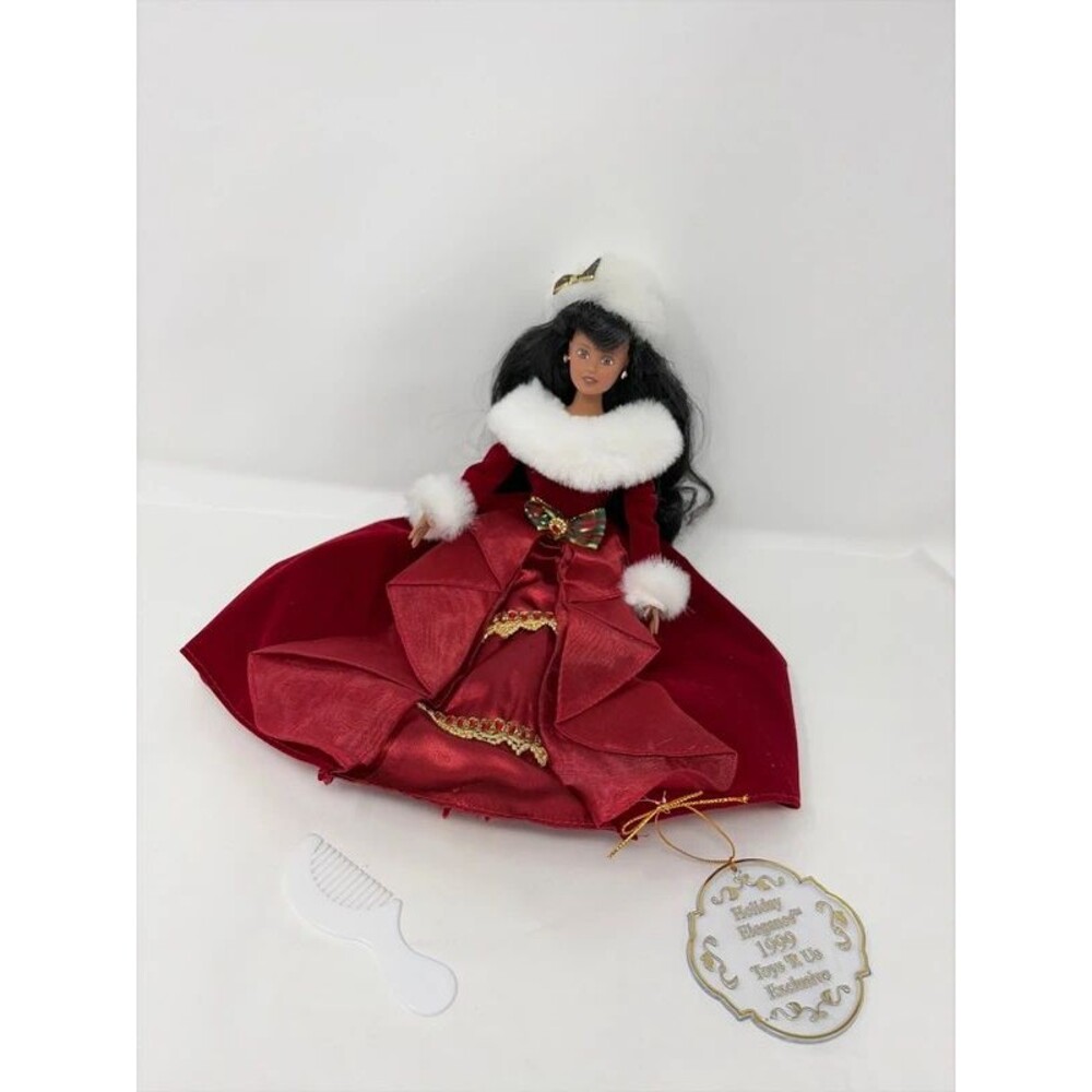 Vintage 1999 Holiday Elegance Barbie Doll Jakks Pacific Toys R Us Exclusive